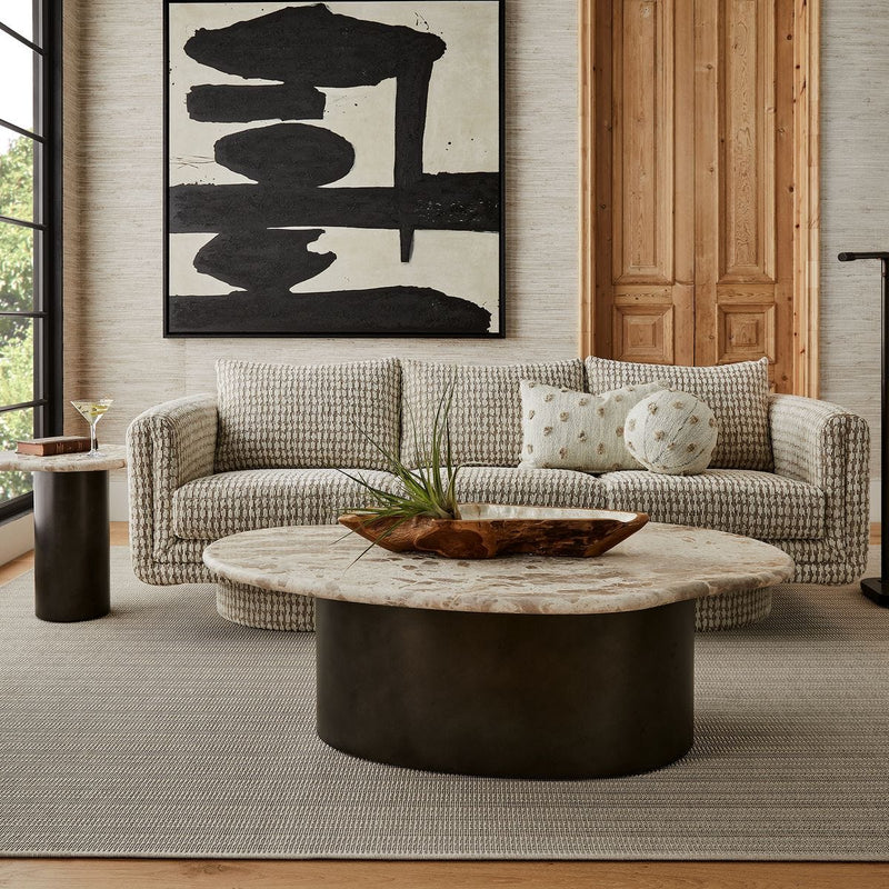 Arabella Natural Stone Accent Table