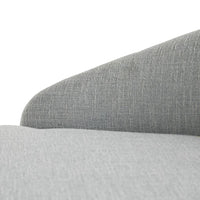 Emilee 71" Iceberg Linen Grey Ash Chaise