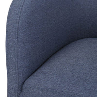 Netta Blue Denim Accent Chair
