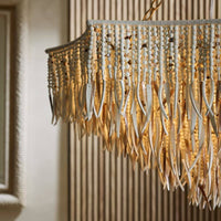 Josephine Ivory Mother of Pearl/Coconut Shell Chandelier