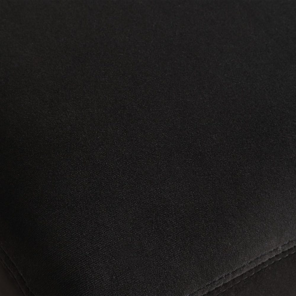Diara Black Velvet & Gold Dining Chair  (Set of 2)