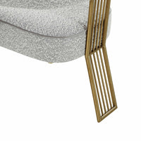 Ainsley Grey Performance Boucle Dining Chair