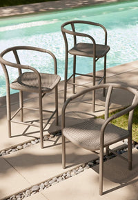 Feller Contemporary Outdoor Dining Chair