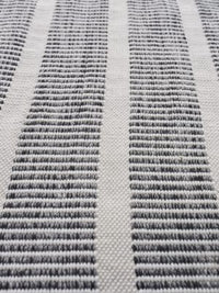 Miami Ivory/Blue Outdoor Area Rug - Elegance Collection