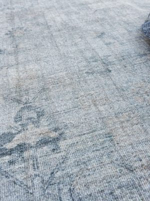 Timeless Hand Loomed Blue Area Rug - Elegance Collection
