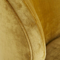 Agustin Marigold Velvet Chair