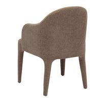 Nicolle Modern Tan Upholstered Dining Chair