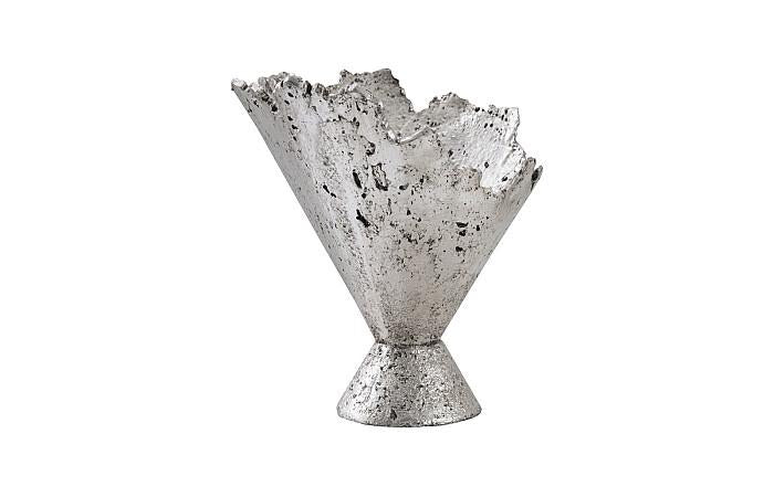 Kai Silver Leaf Sculptural Bowl