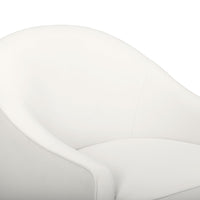 Catlyn Cream Performance Velvet Accent Chair