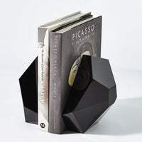 Cherie S/2 Black Crystal Bookends