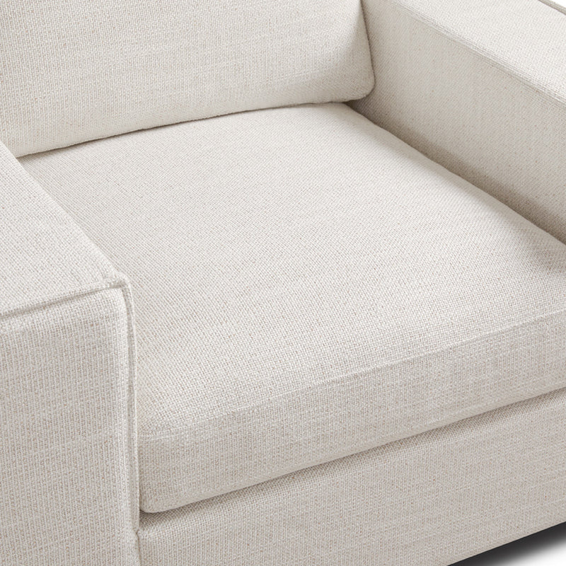 Vianna Grey Linen Accent Chair