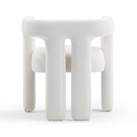 Sloane Bone White Fabric Chair