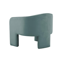 Gattara Sea Blue Performance Velvet Accent Chair