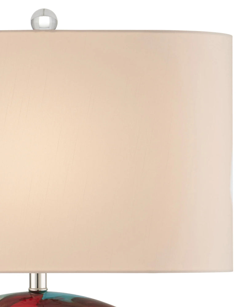 Abstract Swirls Table Lamp