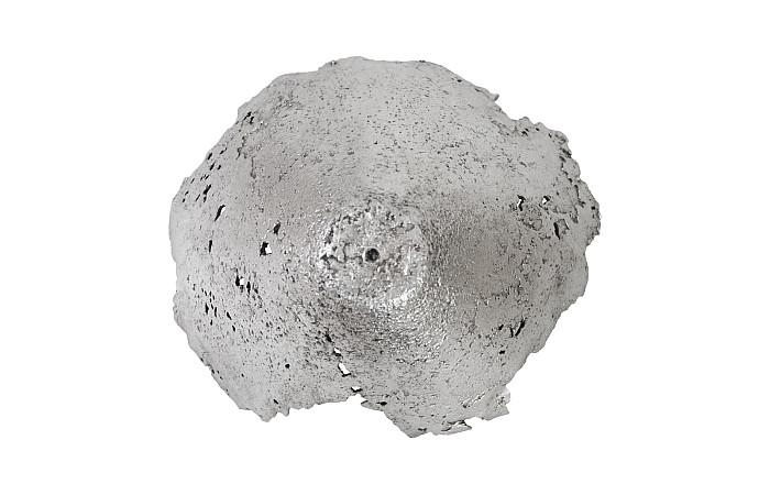 Kai Silver Leaf Sculptural Bowl Wall Art