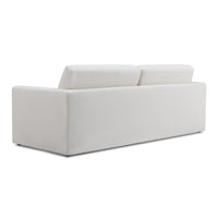Reese 91" Cream Upcycled Performance Linen Sofa Bed