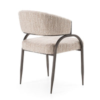 Claire Modern Beige Fabric Dining Chair