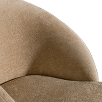 Beatrice Modern Beige Velvet Dining Chair