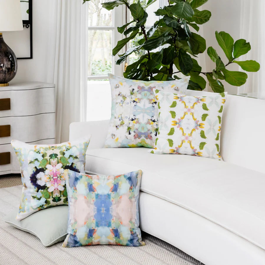 River Multicolour Decorative Pillow (4 Sizes Available)