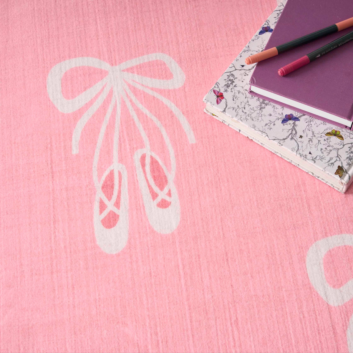 Ballerina Pink Area Rug