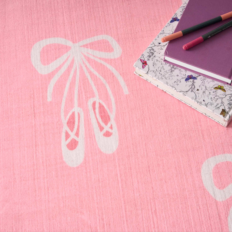 Ballerina Pink Area Rug