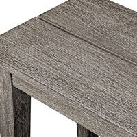 Clara 81" Grey Indoor/Outdoor Bench
