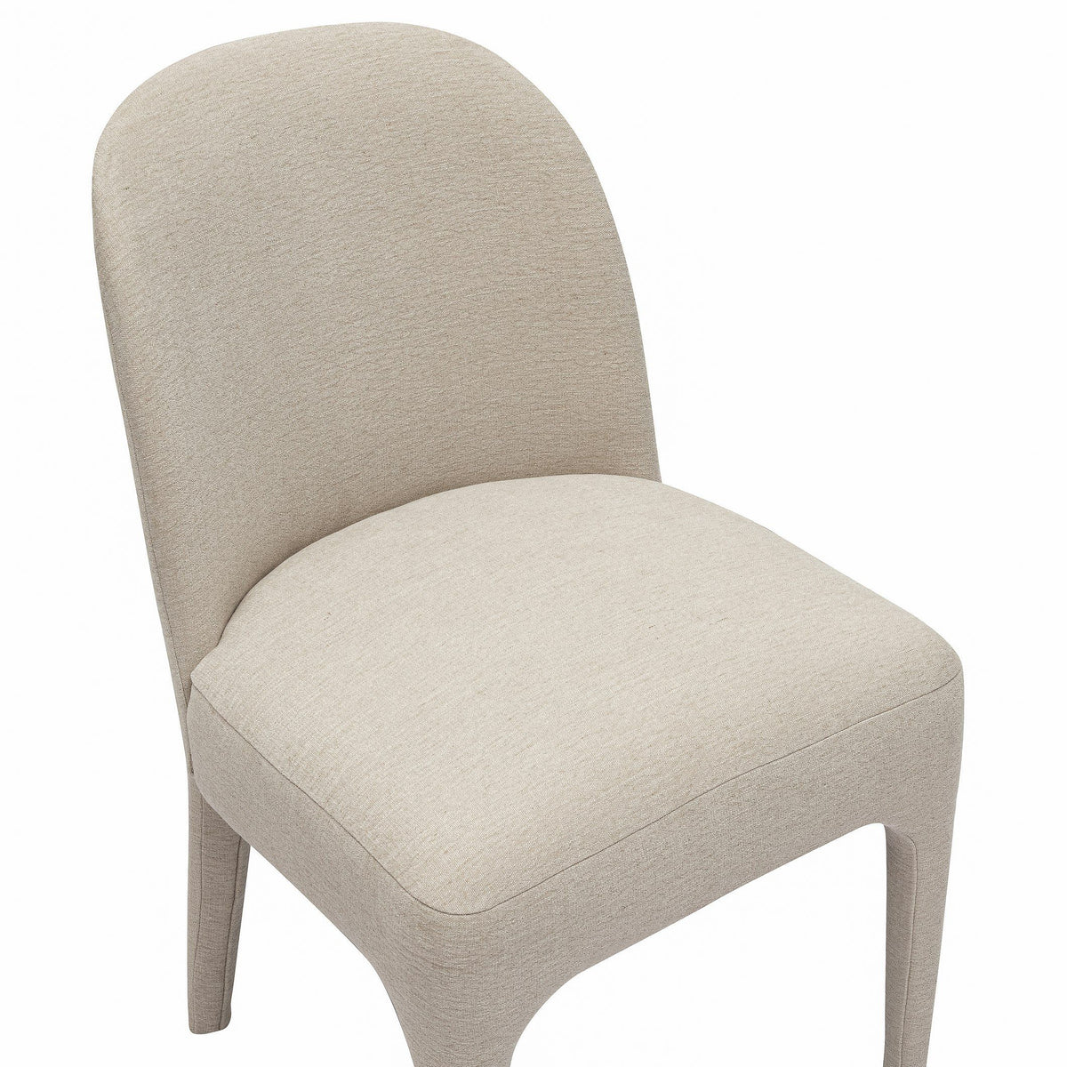 Margarette Modern Upholstered Beige Dining Chair (Set of 2)