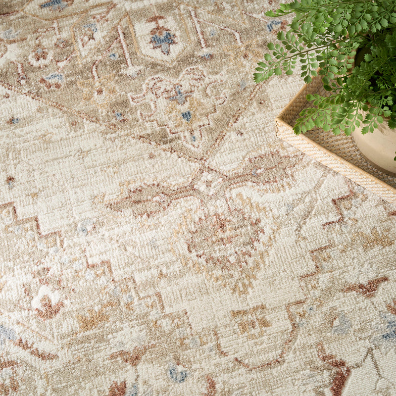 Isabeau Ivory Taupe Area Rug