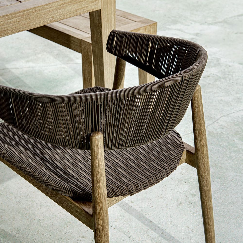 Priscilla All Weather Outdoor Dining Chair (Set of 2)