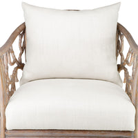 Ettah Driftwood & Linen Armchair