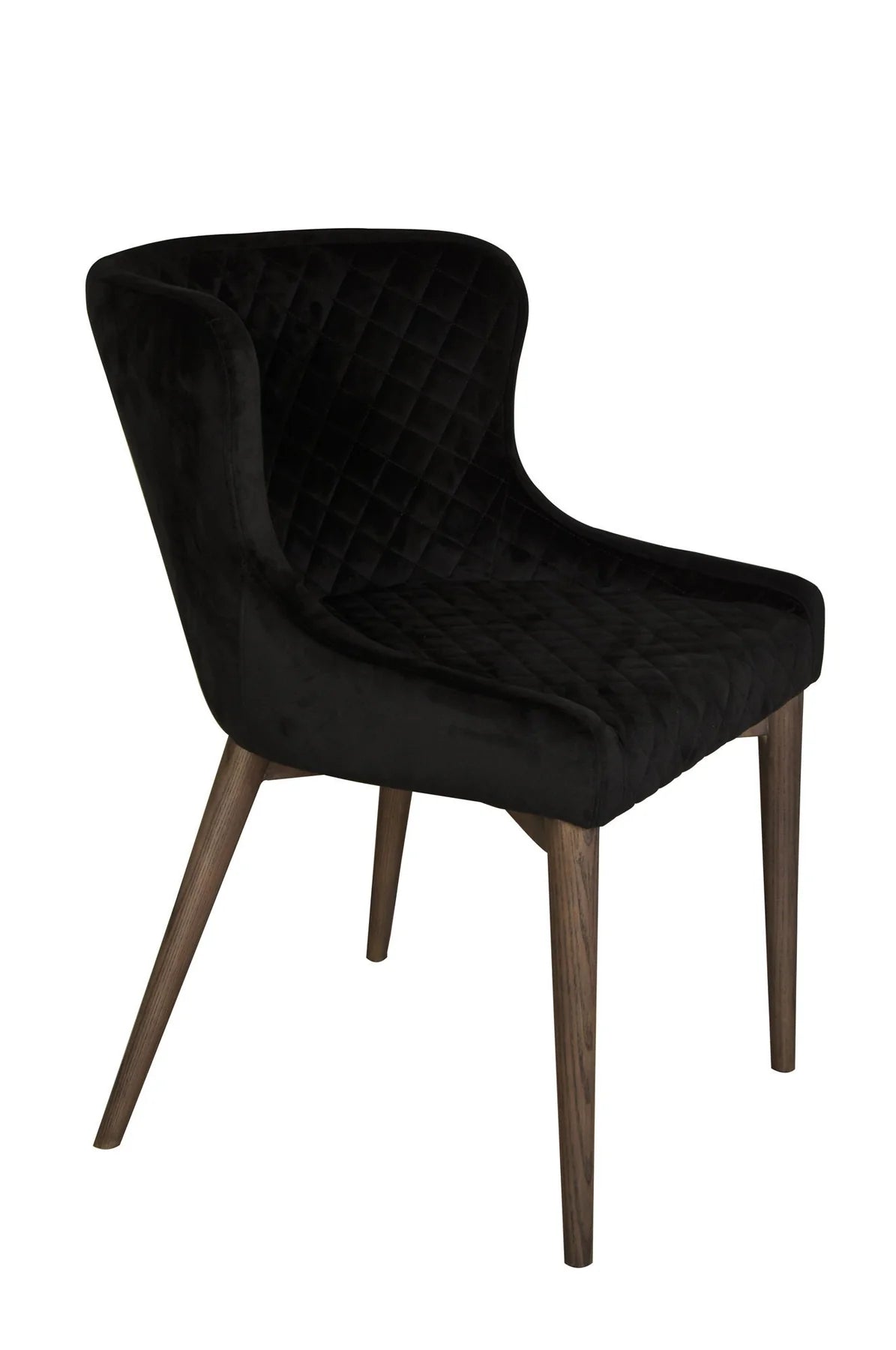 Milo Black Velvet Dining Chair (Set of 2)