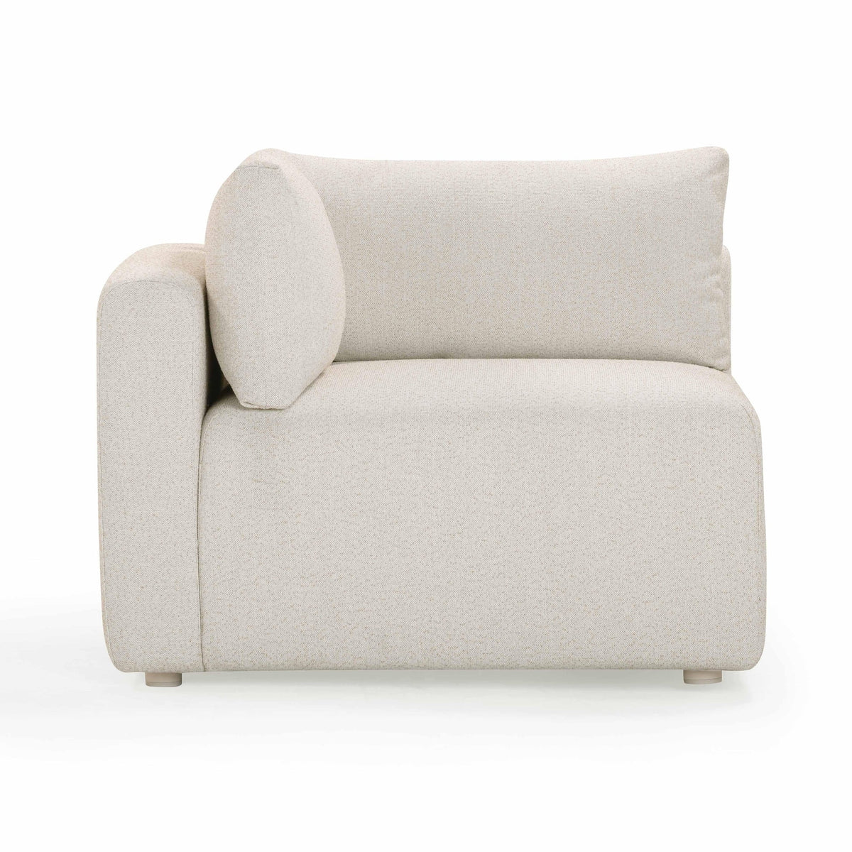 Karsyn Cream Performance Fabric Outdoor Modular Corner Chair