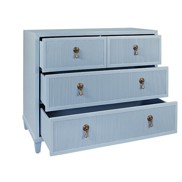 Marina 42.5" Light Blue Dresser Drawer