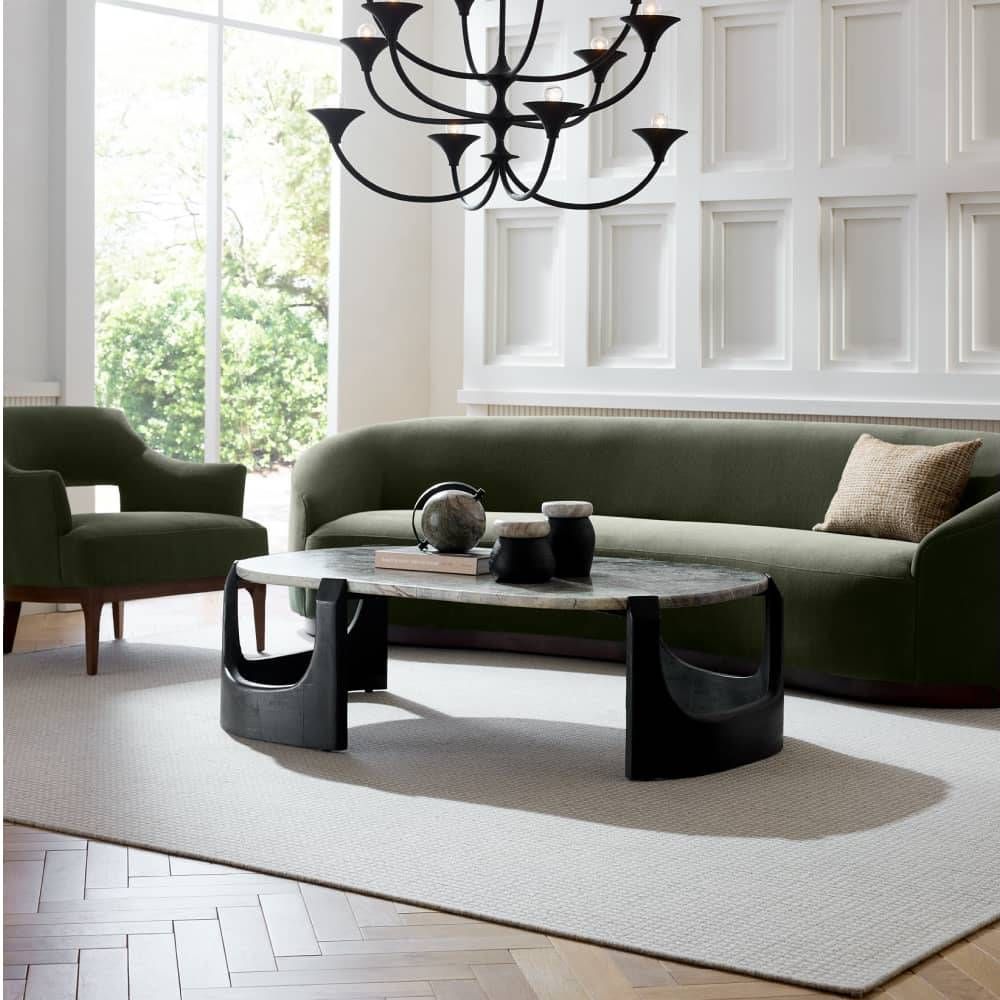 Emilee 108" Sofa Sofa Pine Performance Chenille Dark Walnut