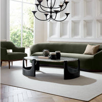 Emilee 108" Sofa Sofa Pine Performance Chenille Dark Walnut