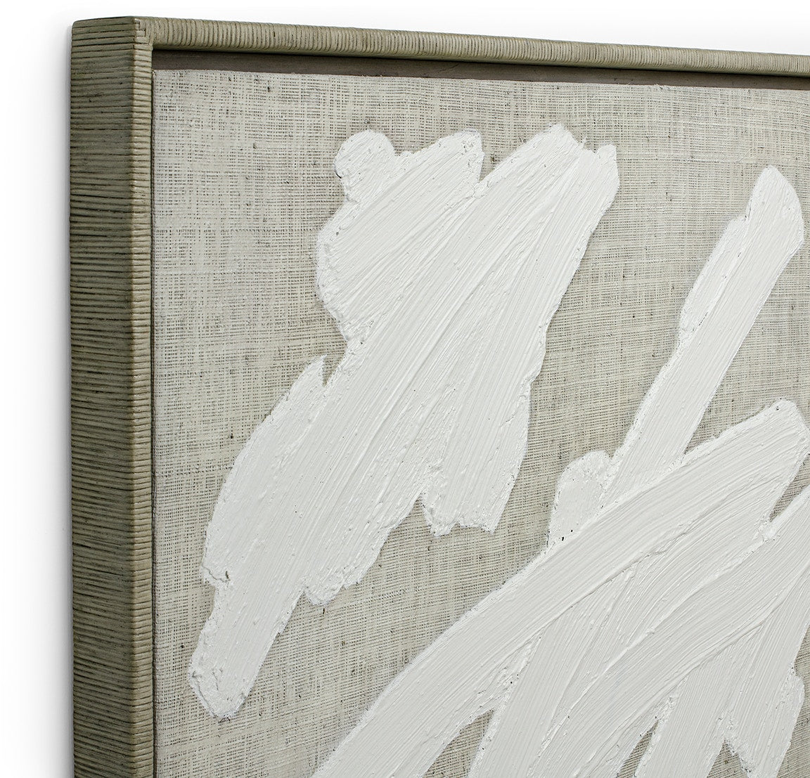 Plaster Brushstroke II Wall Decor