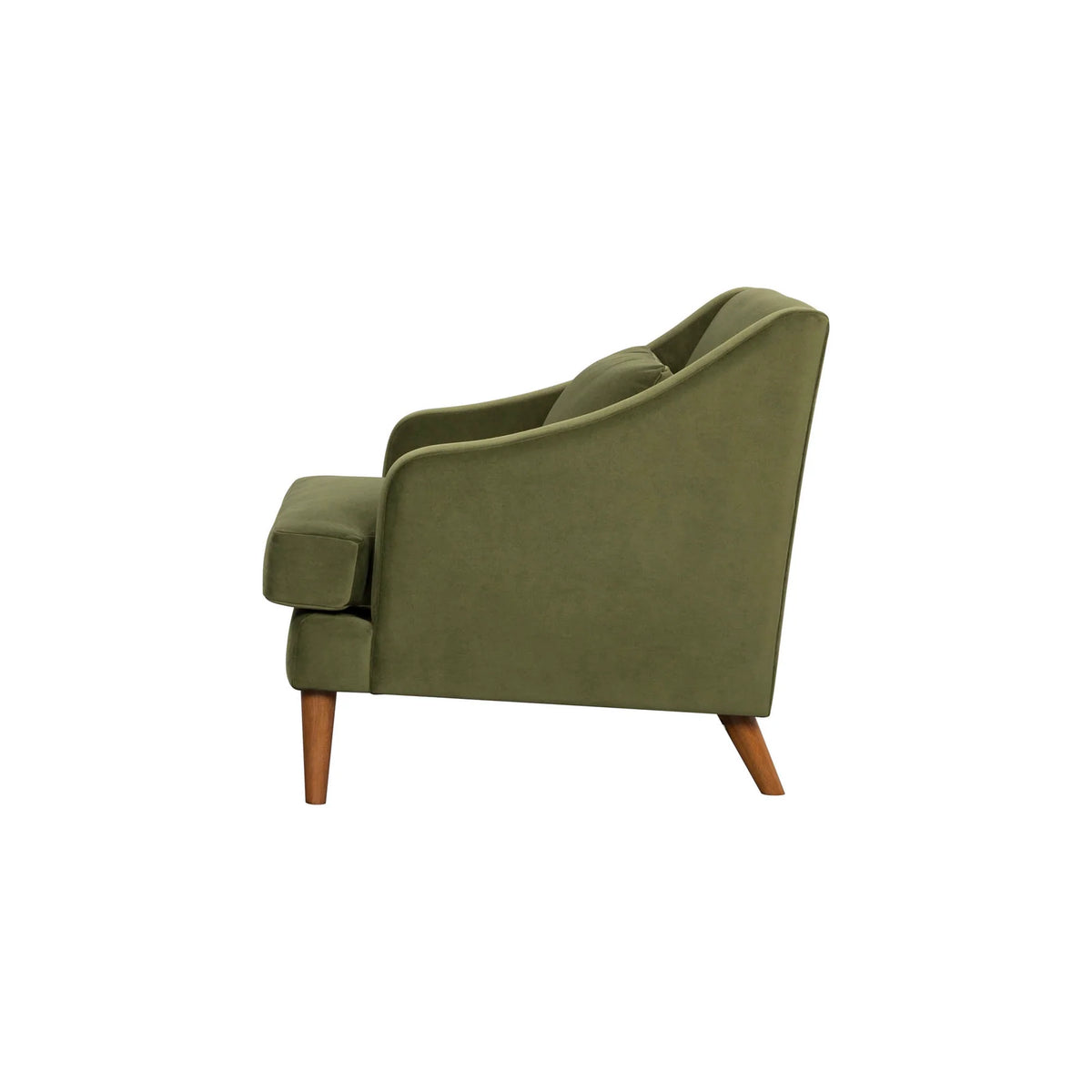 Brittlyn Green Velvet Accent Chair