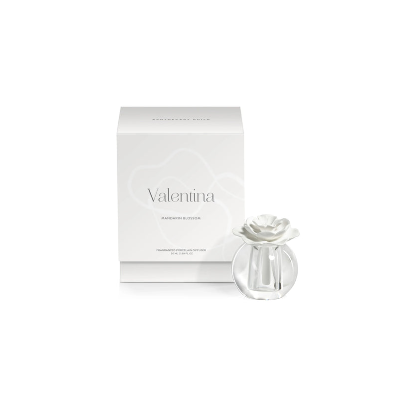 Apothecary Valentina Mandarin Blossom Fragrance Crystal Ball Diffuser - Set of 4 (2 Sizes Available)