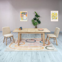 Emma Natural Sand Dining Chair (Set of 2)