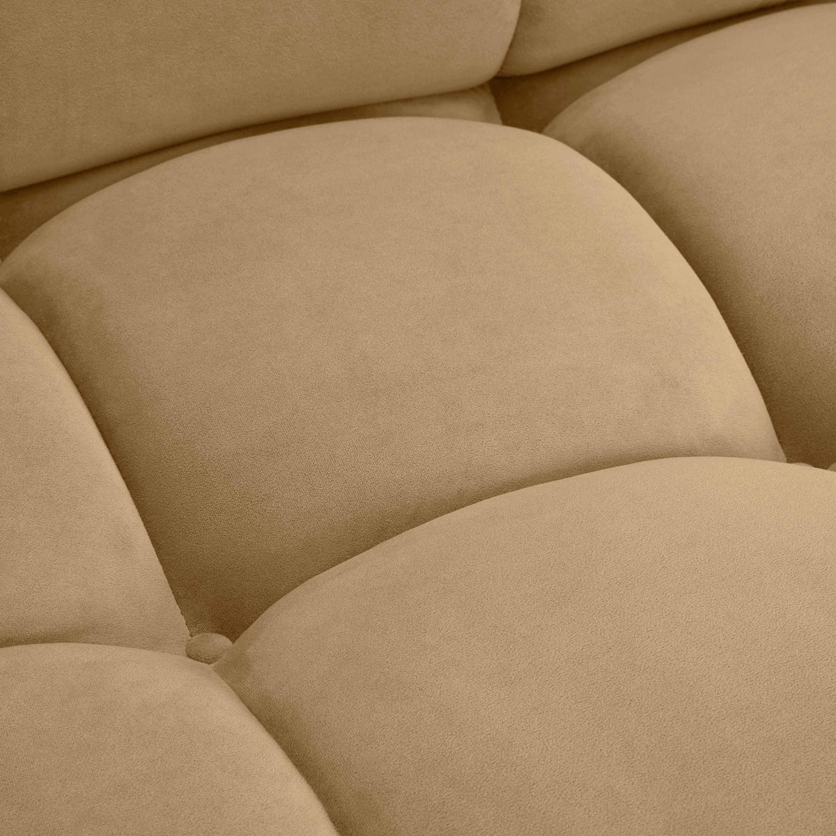 Vogue 118.2" Cafe Au Lait Performance Velvet 6-piece Modular U-Sectional