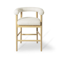 Spara Cream Performance Boucle Counter Stool