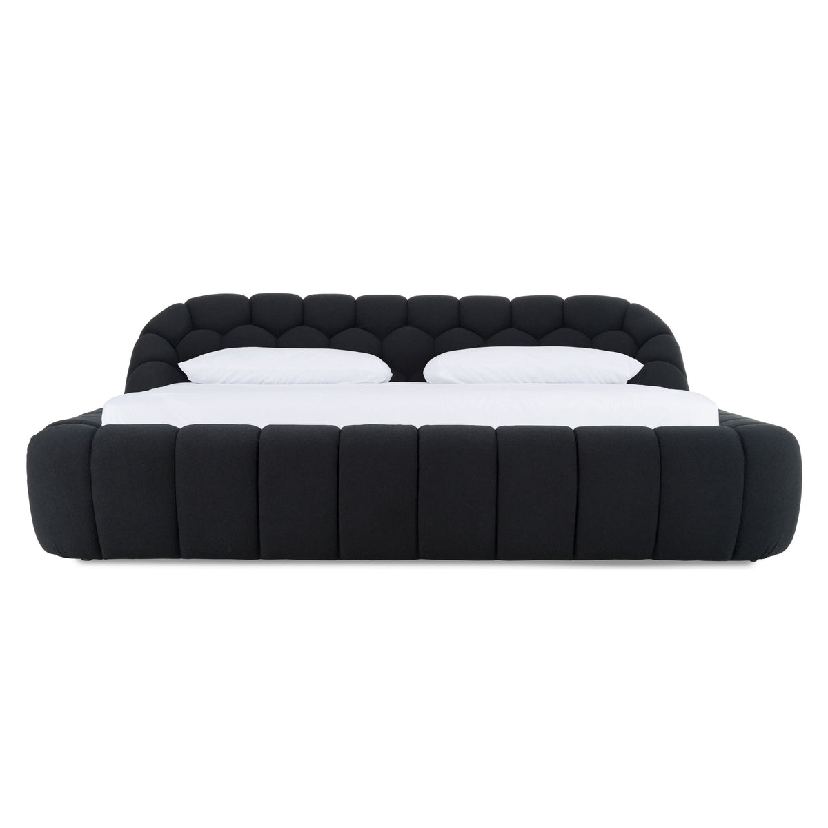 Nicoma Modern Black Bed
