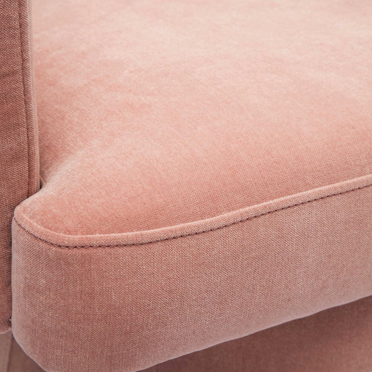Nest Pink Upcycled Chenille Rolling Desk Chair