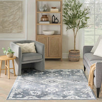 Pheobe Denim Washable Area Rug