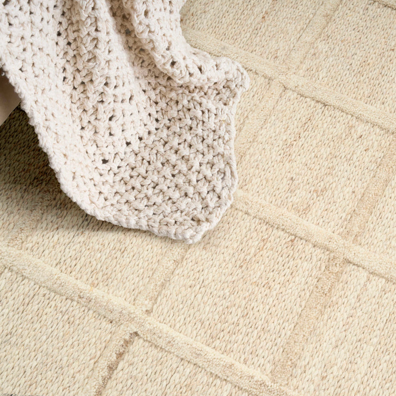 Marian Sand Wool Area Rug