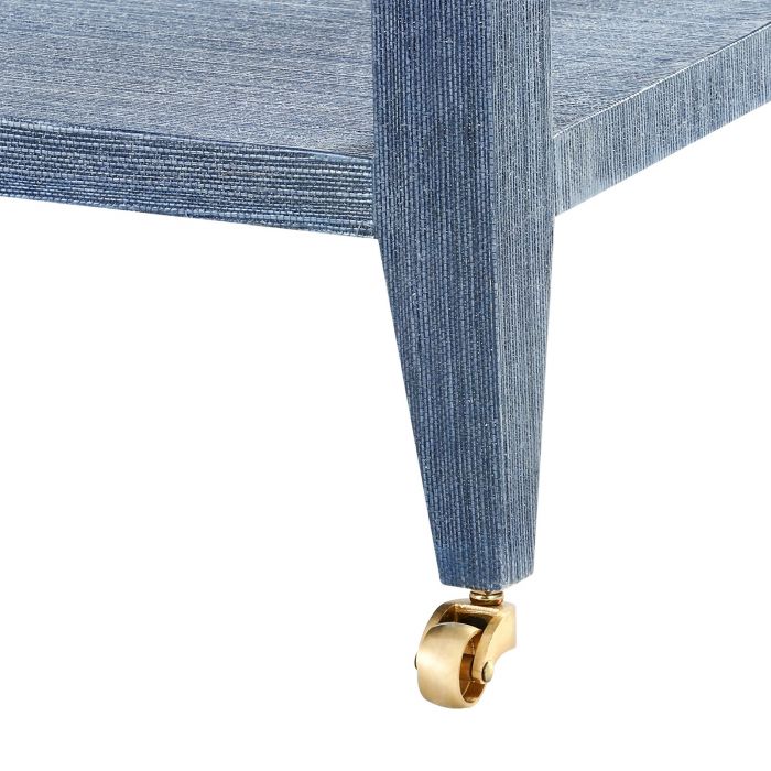 Beaux Navy Blue Side Table