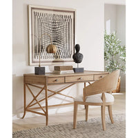 Nolita Natural & Cream Cane Barrel Back Chair
