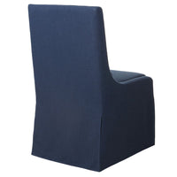 Hazel Armless Blue Line Chair