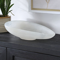 Marcie White Modern Bowl