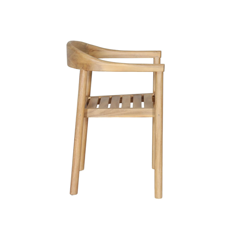 Ellie Outdoor Acacia Dining Chair